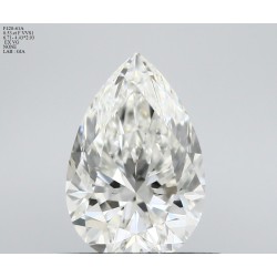 Diament szlif gruszkowy, 0.53ct, VVS1, F, GIA 6545383451
