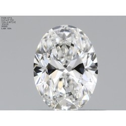 Diament szlif owalny, 0.45ct, VS1, F, GIA 7548383322