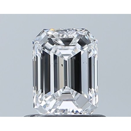 Diament szlif szmaragdowy, 0.7ct, SI1, D, GIA 2235829278
