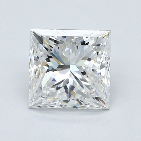 Diament szlif princess, 1.51ct, VS1, F, GIA 5503217565