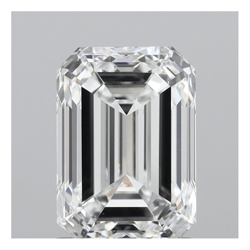 Diament szlif szmaragdowy, 1.4ct, VS2, E, GIA 7542336048