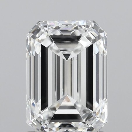 Diament szlif szmaragdowy, 1.4ct, VS2, E, GIA 7542336048
