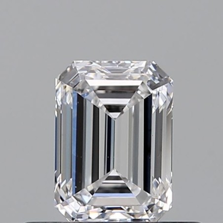 Diament szlif szmaragdowy, 0.5ct, VS2, D, GIA 1547315446