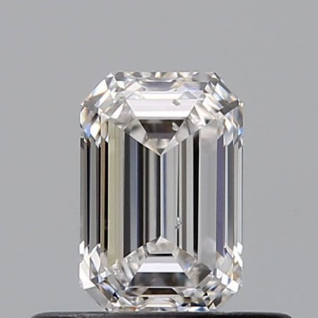 Diament szlif szmaragdowy, 0.5ct, SI1, G, GIA 7546315604