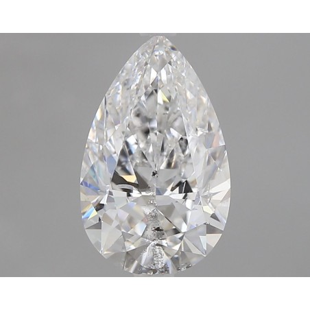 Diament szlif gruszkowy, 1.7ct, SI2, E, GIA 1409226662