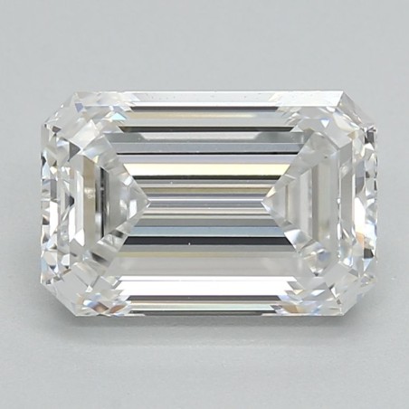 Diament laboratoryjny szlif szmaragdowy, 1.91ct, VVS2, E, IGI LG750548046