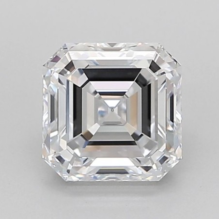 Diament laboratoryjny asscher, 1.71ct, IF, D, IGI LG762547786