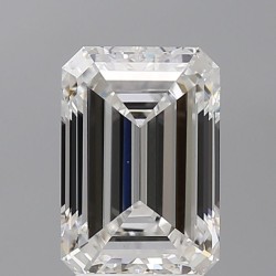 Diament laboratoryjny szlif szmaragdowy, 2.52ct, VVS2, D, IGI LG756562049