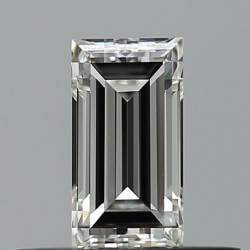Diament bagietka, 0.35ct, VVS1, H, GIA 1547220829