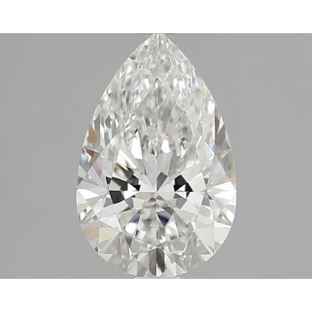 Diament laboratoryjny szlif gruszkowy, 1.59ct, VVS1, E, IGI LG756527556