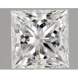 Diament laboratoryjny szlif princess, 2.52ct, VVS2, E, IGI LG756526516