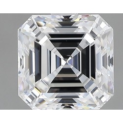 Diament laboratoryjny asscher, 2ct, VVS2, E, GIA 2233736494