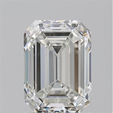 Diament szlif szmaragdowy, 1.5ct, VS2, H, GIA 6535893456