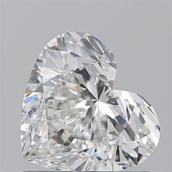 Diament serce, 1.02ct, VS2, G, GIA 7543329683