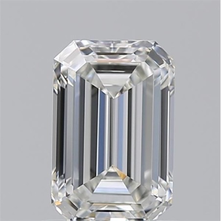 Diament szlif szmaragdowy, 1.01ct, VS1, H, GIA 6545332533