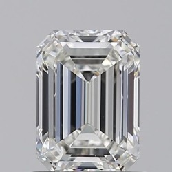 Diament szlif szmaragdowy, 1.01ct, VS2, H, GIA 7542351868
