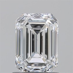 Diament szlif szmaragdowy, 1.2ct, VS2, E, GIA 6542366310