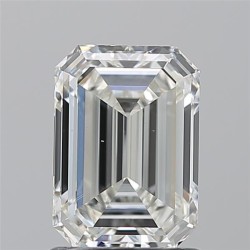 Diament szlif szmaragdowy, 1.5ct, VS2, I, GIA 1548366287