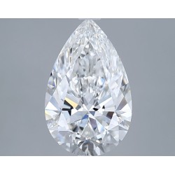 Diament laboratoryjny szlif gruszkowy, 2.52ct, VVS2, E, IGI LG752523750