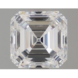 Diament laboratoryjny asscher, 1.1ct, VVS2, D, IGI LG754504954