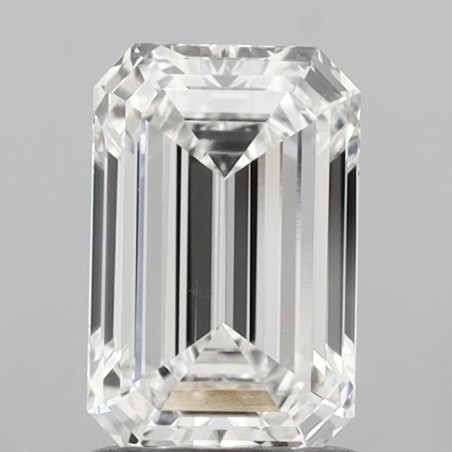 Diament laboratoryjny szlif szmaragdowy, 1.46ct, VVS2, E, IGI LG754507084