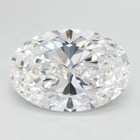 Diament laboratoryjny szlif owalny, 2.66ct, VVS1, D, GIA 6511487048