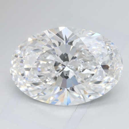 Diament laboratoryjny szlif owalny, 2.52ct, IF, D, IGI LG745507059