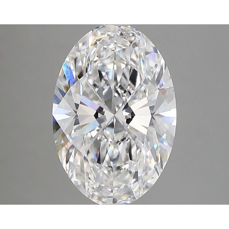Diament laboratoryjny szlif owalny, 3ct, VVS2, D, IGI LG724535166
