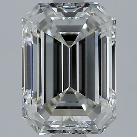 Diament szlif szmaragdowy, 2ct, VVS2, H, GIA 1513607768
