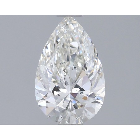 Diament szlif gruszkowy, 1ct, SI1, I, GIA 7548047692
