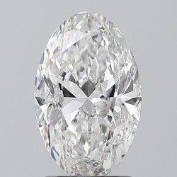 Diament szlif owalny, 1.5ct, SI2, E, HRD 250000319952