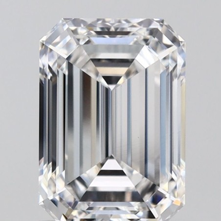 Diament laboratoryjny szlif szmaragdowy, 1.58ct, VVS2, E, IGI LG616426452