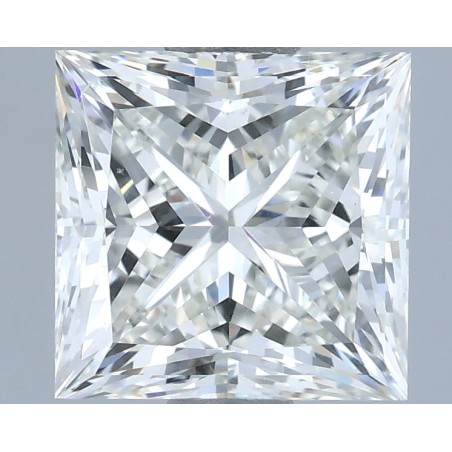 Diament szlif princess, 2ct, VS2, I, IGI 709521443