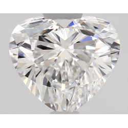 Diament serce, 0.82ct, VS1, D, GIA 2544389427