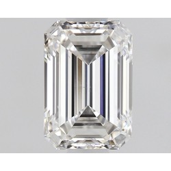Diament szlif szmaragdowy, 0.61ct, VS2, F, GIA 7546154911
