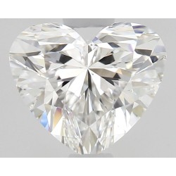 Diament serce, 0.76ct, VS2, F, GIA 7542175297