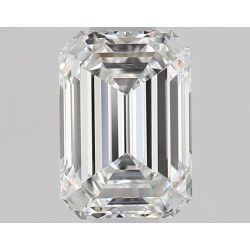 Diament szlif szmaragdowy, 0.64ct, VVS2, E, GIA 5536907490