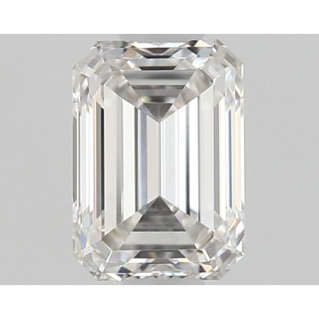 Diament szlif szmaragdowy, 0.52ct, VVS1, G, GIA 2544321389