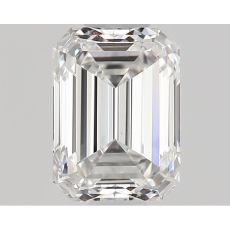Diament szlif szmaragdowy, 0.6ct, VS2, F, GIA 3525811038