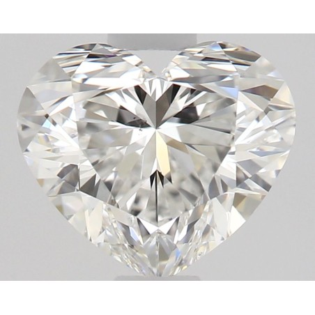 Diament serce, 0.65ct, SI1, F, GIA 7538046674