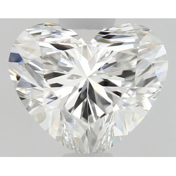 Diament serce, 0.61ct, VVS1, F, GIA 1549022082
