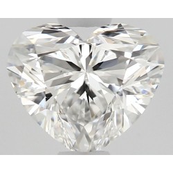 Diament serce, 0.5ct, VS2, F, GIA 5546363916