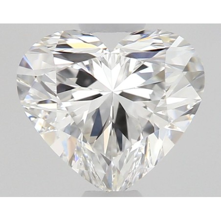 Diament serce, 0.55ct, VS2, E, GIA 7533315376