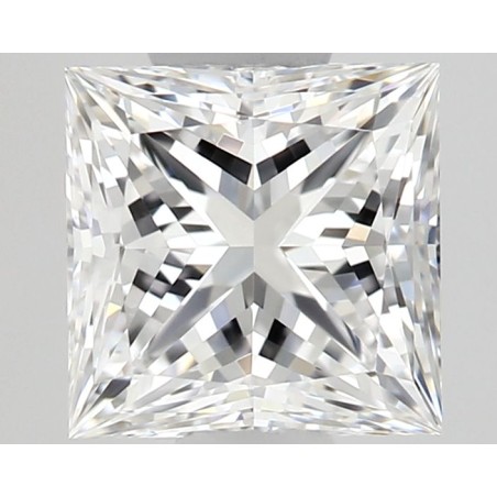 Diament szlif princess, 0.51ct, VVS1, D, GIA 5546413012