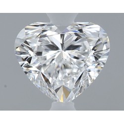 Diament serce, 0.5ct, VS1, E, GIA 1549336181