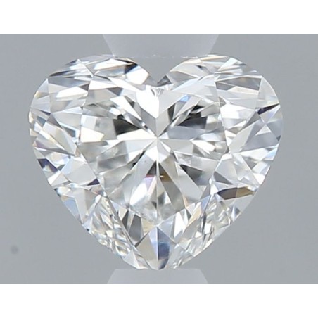Diament serce, 0.4ct, VS1, F, GIA 6542381119