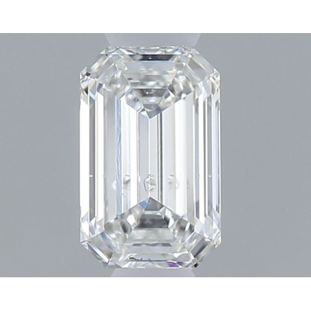 Diament szlif szmaragdowy, 0.33ct, SI2, E, GIA 6541355750
