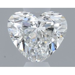 Diament serce, 0.3ct, VVS2, F, GIA 5543380951