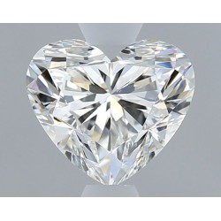 Diament serce, 0.71ct, VS2, H, GIA 2544233651