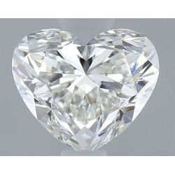 Diament serce, 0.5ct, VVS1, H, GIA 2544320413